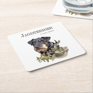 Porta-copo De Papel Quadrado Jagdterrier