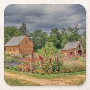Porta-copo De Papel Quadrado Jardim nos Adirondacks