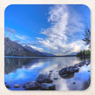 Porta-copo De Papel Quadrado Jenny na manhã