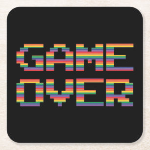 Porta-copo De Papel Quadrado JOGO Clássico De Arcade Muito Divertido