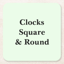 Porta-copo De Papel Quadrado Keep Scrolling to See These Photo Wall Clocks 