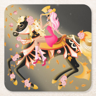 Porta-copo De Papel Quadrado Key to Madness Square Coaster