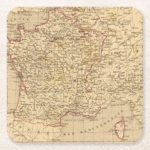 Porta-copo De Papel Quadrado La France 1774 um 1793