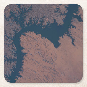 Porta-copo De Papel Quadrado Lago Nasser