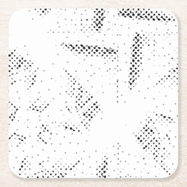 Porta-copo De Papel Quadrado Language, Concord Paper Coaster (Frente)