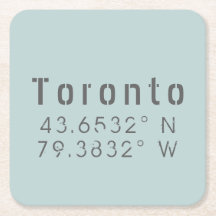 Latitude Toronto e Longitude