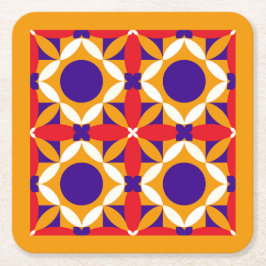 Porta-copo De Papel Quadrado Lazos