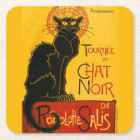 Le Chat Noir The Black Cat Art Nouveau Vintage