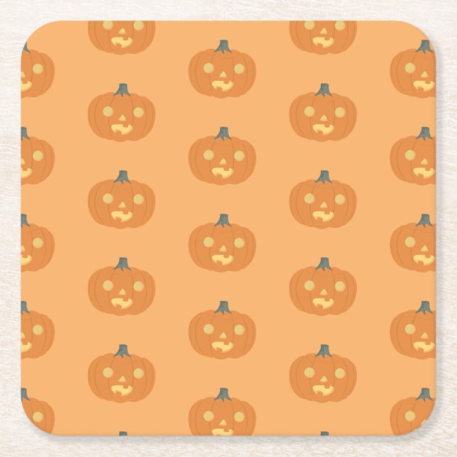 Porta-copo De Papel Quadrado Lil Jak Halloween Porta copos (Frente)