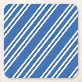 Porta-copo De Papel Quadrado Listras