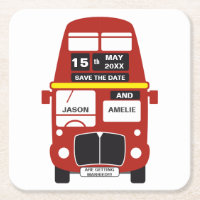 Londres Bus Wedding salva a data