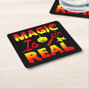 Porta-copo De Papel Quadrado Magic é a verdadeira varinha de bruxa do Halloween