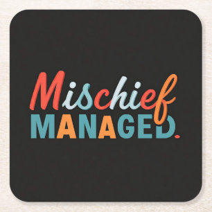 Porta-copo De Papel Quadrado Mal-Chefe Gerenciado