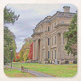 Porta-copo De Papel Quadrado Mansão de Vanderbuilt