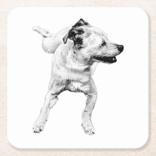 Porta-copo De Papel Quadrado Mesa de sidra, giro alegre