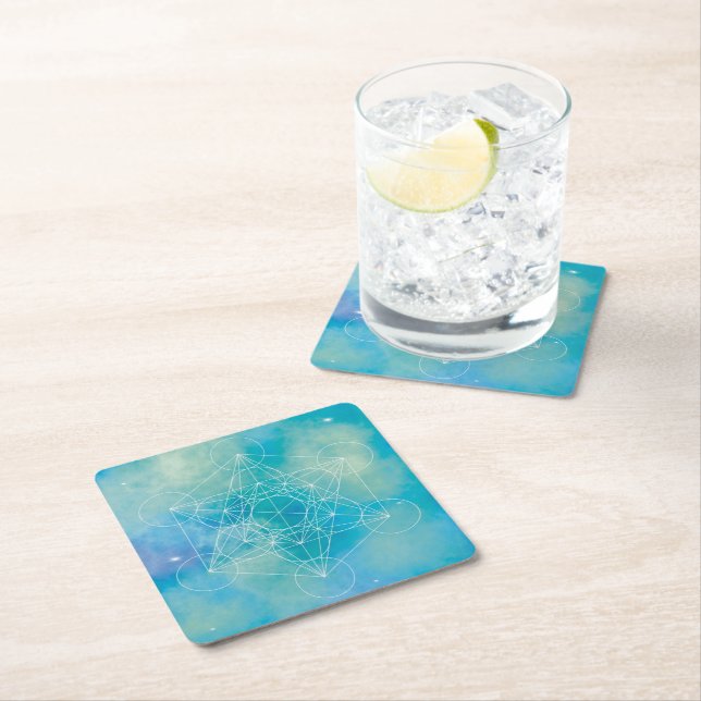 Porta-copo De Papel Quadrado metatrão (Insitu)