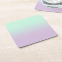 Mint Aestésico De Pastel E Ombre De Gradiente Lila
