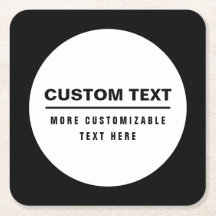 Modelo de texto personalizável simples e negrito