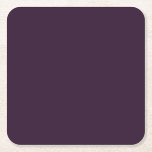 Porta-copo De Papel Quadrado Modelo monocromático Roxo ORÇAMENTO