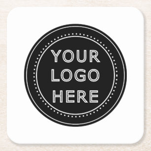 Porta-copo De Papel Quadrado Moderno, Minimalista, Elegante e editável Guardana