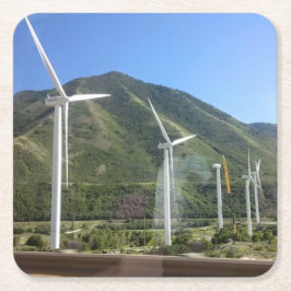 Porta-copo De Papel Quadrado Moinho