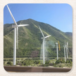 Porta-copo De Papel Quadrado Moinho