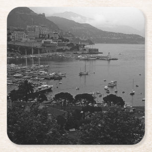 Porta-copo De Papel Quadrado Monaco Principado Vintage O porto