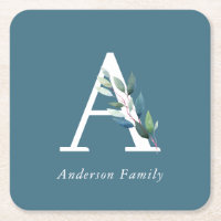 Monograma Botânico Delicado