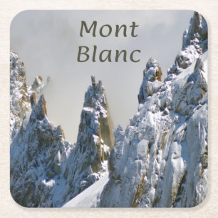 Porta-copo De Papel Quadrado Mont Blanc Monte Bianco