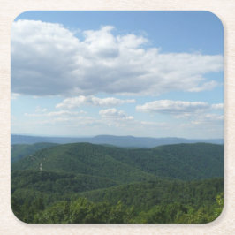 Porta-copo De Papel Quadrado Montanhas Apalaches I Shenandoah