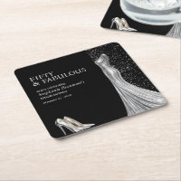 Mulher Elegante Fabulosa Vestido Prata 50º Anivers