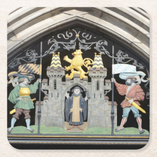 Porta-copo De Papel Quadrado Munique, Alemanha