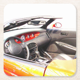 Porta-copo De Papel Quadrado Mustange