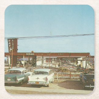Porta-copo De Papel Quadrado Myrtle Beach, Vintage View