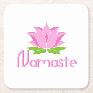 Porta-copo De Papel Quadrado Namaste