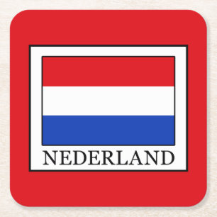Porta-copo De Papel Quadrado Nederland
