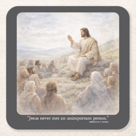 Porta-copo De Papel Quadrado No unimportant person