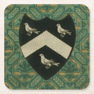 Porta-copo De Papel Quadrado Noble Crest II