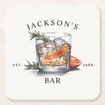 Nome de Cocktail de Whisky com Estilo & Ano do Bar