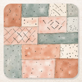 Porta-copo De Papel Quadrado Novo capítulo inicia o Chá de fraldas do Storybook