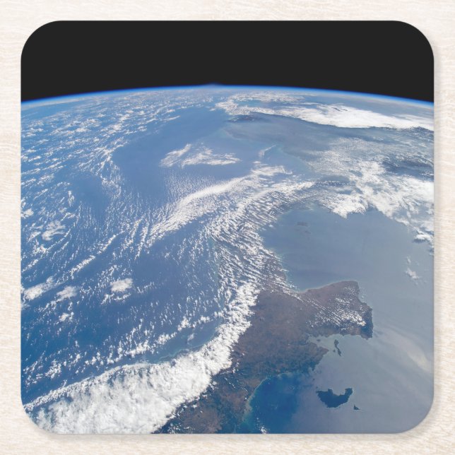 Porta-copo De Papel Quadrado O Canal do Panamá. (Frente)