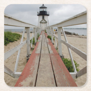 Porta-copo De Papel Quadrado O farol atual, o último de muitos