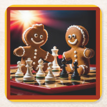 O Homem De Pão De Gengibre Joga Xadrez Com Sua Irm