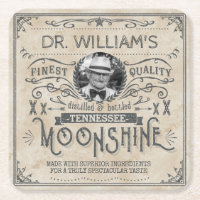 O vintage engraçado Moonshine o costume da
