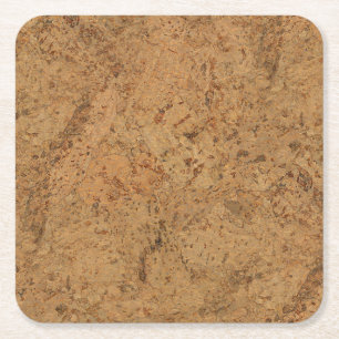 Porta-copo De Papel Quadrado Olhar de madeira da grão do latido natural da