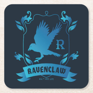 Porta-copo De Papel Quadrado Ornamentado RAVENCLAW™ House Crest