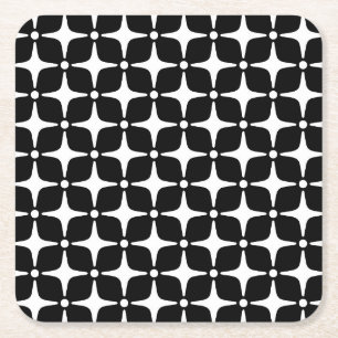 Porta-copo De Papel Quadrado Padrão do Starburst