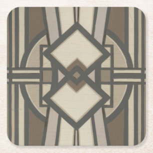 Porta-copo De Papel Quadrado Painel de deco neutro I
