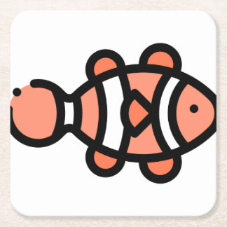 Porta-copo De Papel Quadrado Palhudo