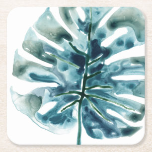 Porta-copo De Papel Quadrado Palm de Joias Tropical